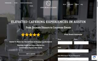 Chef Crusco Catering website