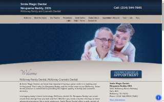 Smile Magic of Corpus Christi website