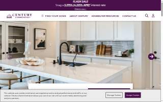 Summerwood Prestige by Century Communities website