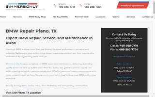 Bimmer Repair website