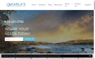 Karla's Insurance Agency, Inc. website