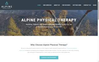 Alpine Physical Therapy website