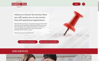 Kirsch Tax Service website