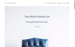 True North Criminal Law website