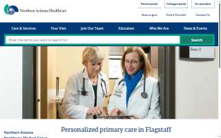 Primary Care at Northern Arizona Healthcare website