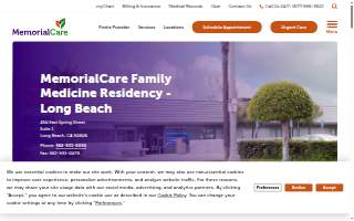 MemorialCare Family Medicine Residency - Long Beach website