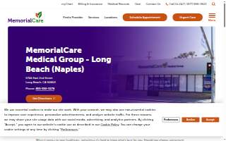 MemorialCare Medical Group - Long Beach (Naples) website
