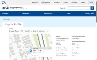 Lake Merritt Healthcare Center website