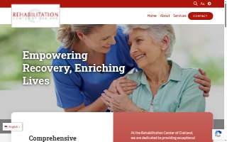 The Rehabilitation Center Of Oakland website