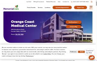 MemorialCare Orange Coast Medical Center website