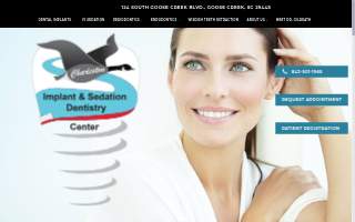 Charleston Implant and Sedation Dentistry website