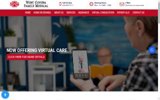 West Covina Family Medical Center website
