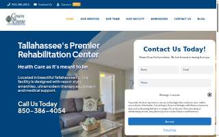 Centre Pointe Health & Rehab website