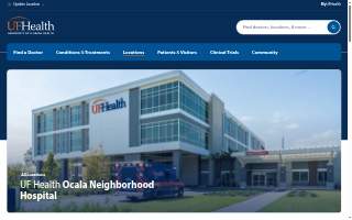 UF Health Ocala Neighborhood Hospital website