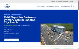 TMH Physician Partners - Primary Care in Panama City Beach website