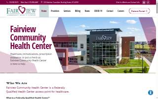 Fairview Community Health Center website