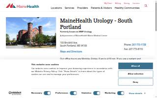 MaineHealth Urology - South Portland website