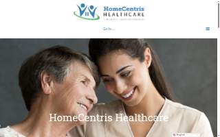 HomeCentris Healthcare website