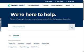 Corewell Health Grand Rapids Hospitals Multispecialty Teams - Lemmen-Holton website