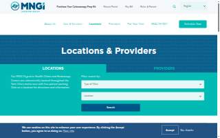 MNGI Digestive Health - Eagan Endoscopy Center & Clinic website
