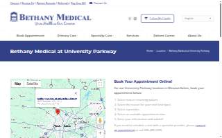 Bethany Medical at University Parkway website