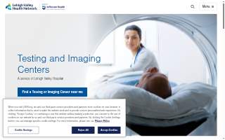 Audiology at Diagnostic Care Center at Lehigh Valley Hospital-17th Street website