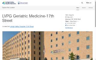 LVPG Geriatric Medicine-17th Street website