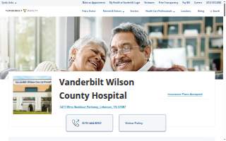 Vanderbilt Wilson County Hospital website