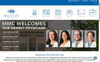 Murfreesboro Medical Clinic website