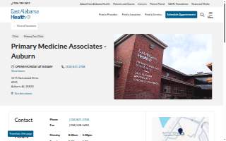 Primary Medicine Associates - Auburn website