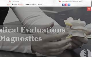 Advanced Medical Centers website