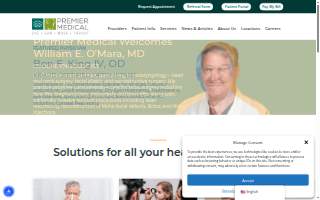Premier Medical Group East website