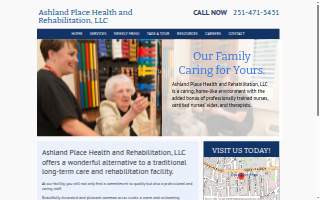 Ashland Place Health and Rehabilitation, LLC website