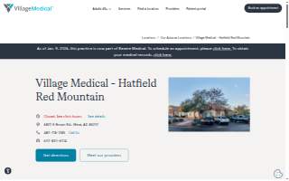 Village Medical website