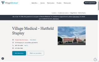Village Medical - Hatfield Stapley website