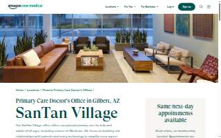 One Medical Primary Care Clinic - SanTan Village website