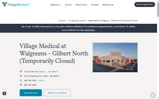 Village Medical at Walgreens - Gilbert North website