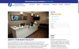 Arizona Premier Surgery, Chandler website