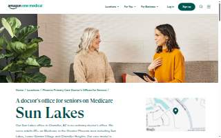 One Medical Primary Care Clinic - Sun Lakes website