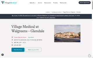 Village Medical at Walgreens - Glendale website