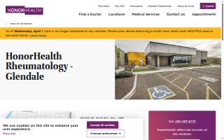 HonorHealth Rheumatology – Glendale website