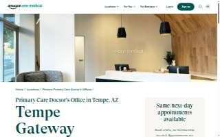 One Medical Primary Care Clinic - Tempe Gateway website
