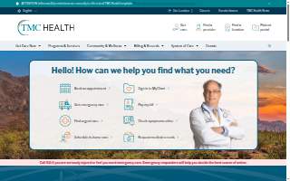 Medical Center Of Arizona website