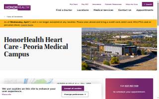 HonorHealth Heart Care – Peoria Medical Campus website