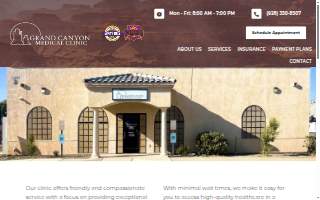 Grand Canyon Medical Clinic, PLLC website