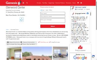 Glenwood Center website