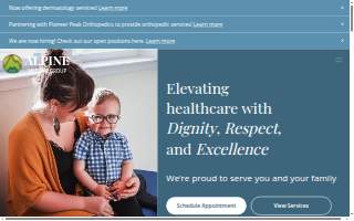 Alpine Medical Group-North website