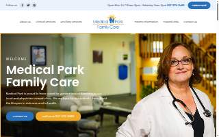 Medical Park Family Care website