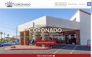 Coronado Healthcare Center website