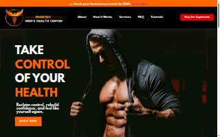 Phoenix Men's Health Center website